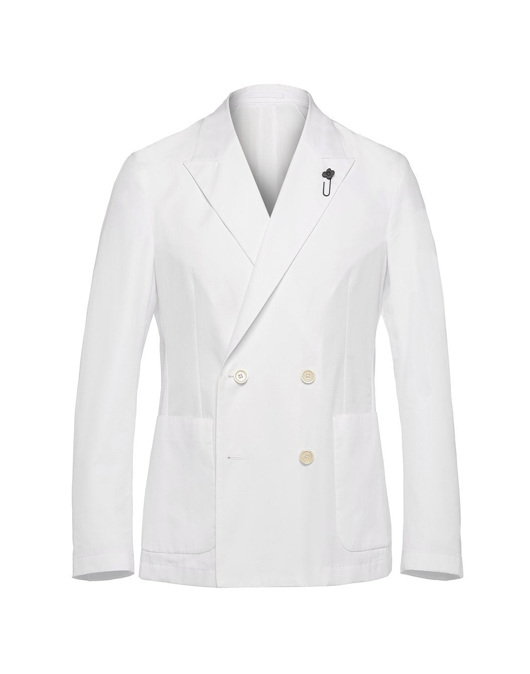 <美品>LARDINI シルク100% 春夏 ホワイト ジャケット サイズ42 美品>LARDINI シルク100% 春夏 ホワイト ジャケット サイズ42 美