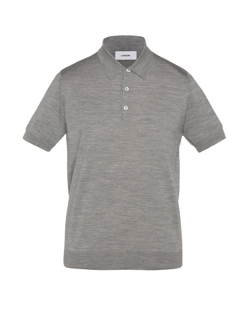ウールシルクカシミヤ プレーンニットポロ – LARDINI Online Store