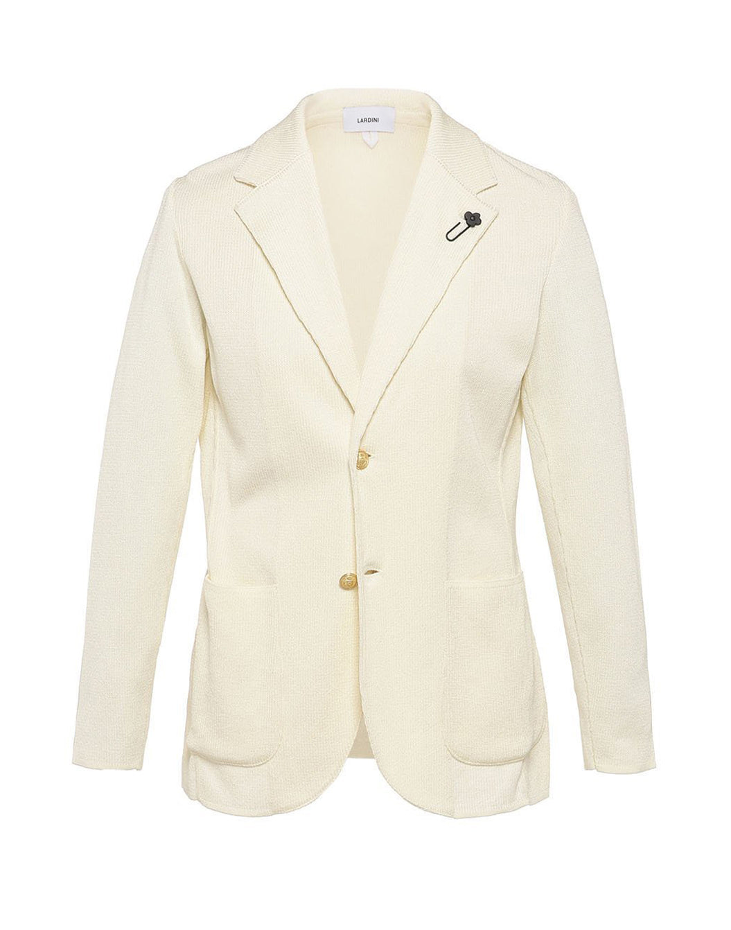 プレーンリブ ニットジャケット – LARDINI Online Store