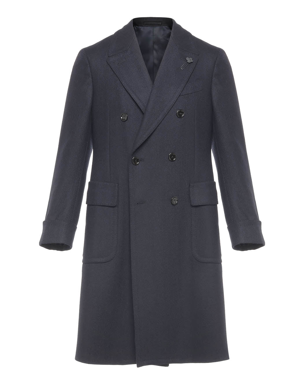 ウールカシミヤヘリンボーン アルスターコート – LARDINI Online Store