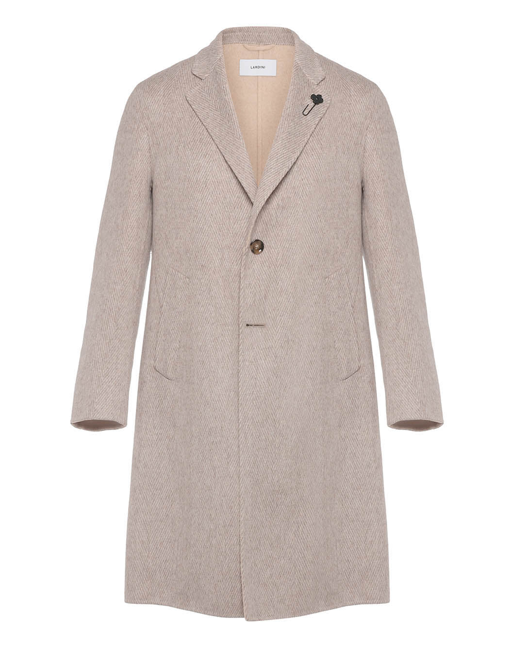 ウールカシミヤ ダブルフェイス ヘリンボーンコート – LARDINI Online