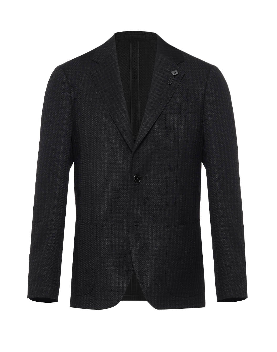 ツイストウール ハウンドトゥース チェックジャケット – LARDINI