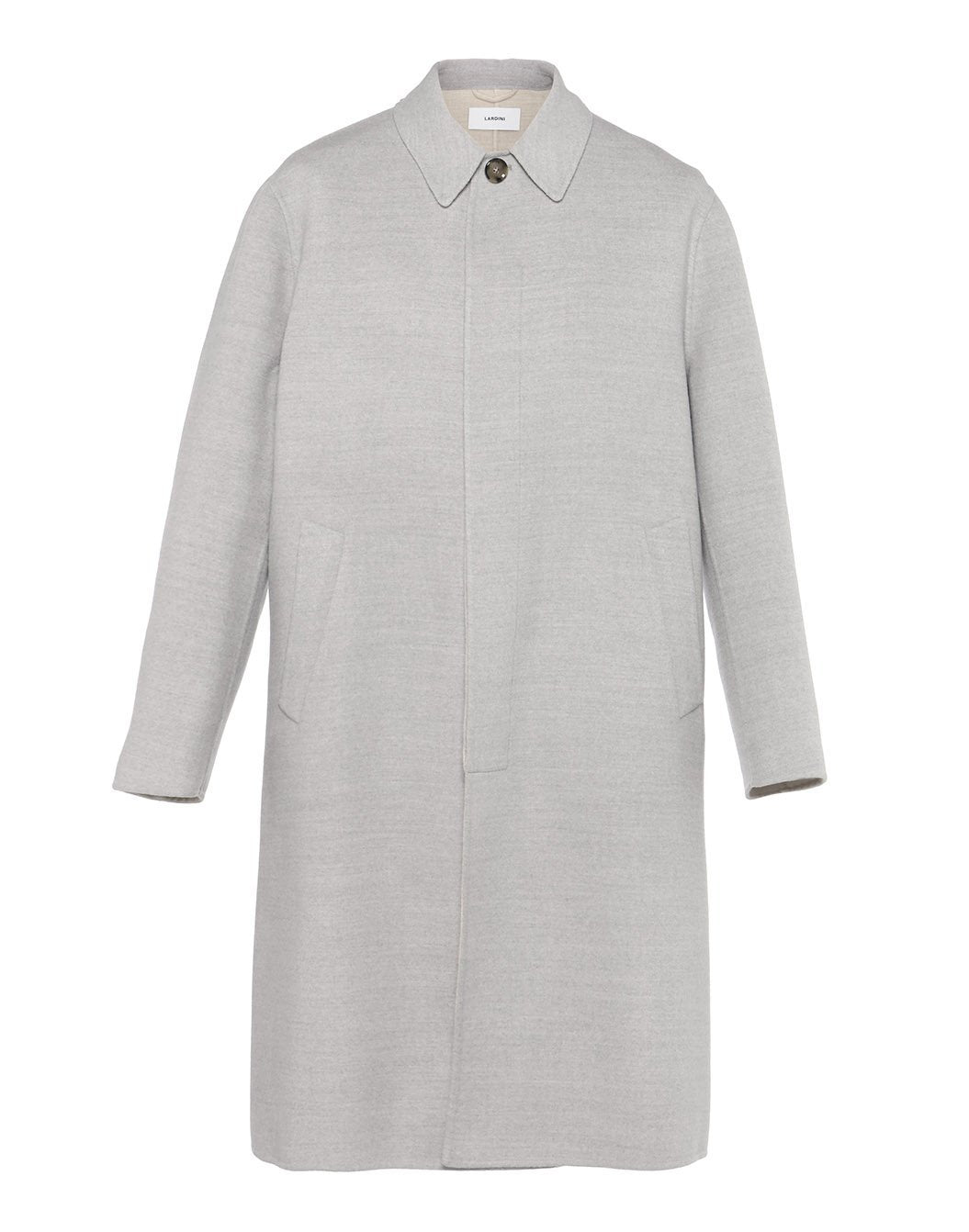 美品✨バーバリー コート ノバチェック ダブルフェイス グレー ラム 着丈110 楽天市場】ノーカラーコート [Merfirge]ウール混 ダブル