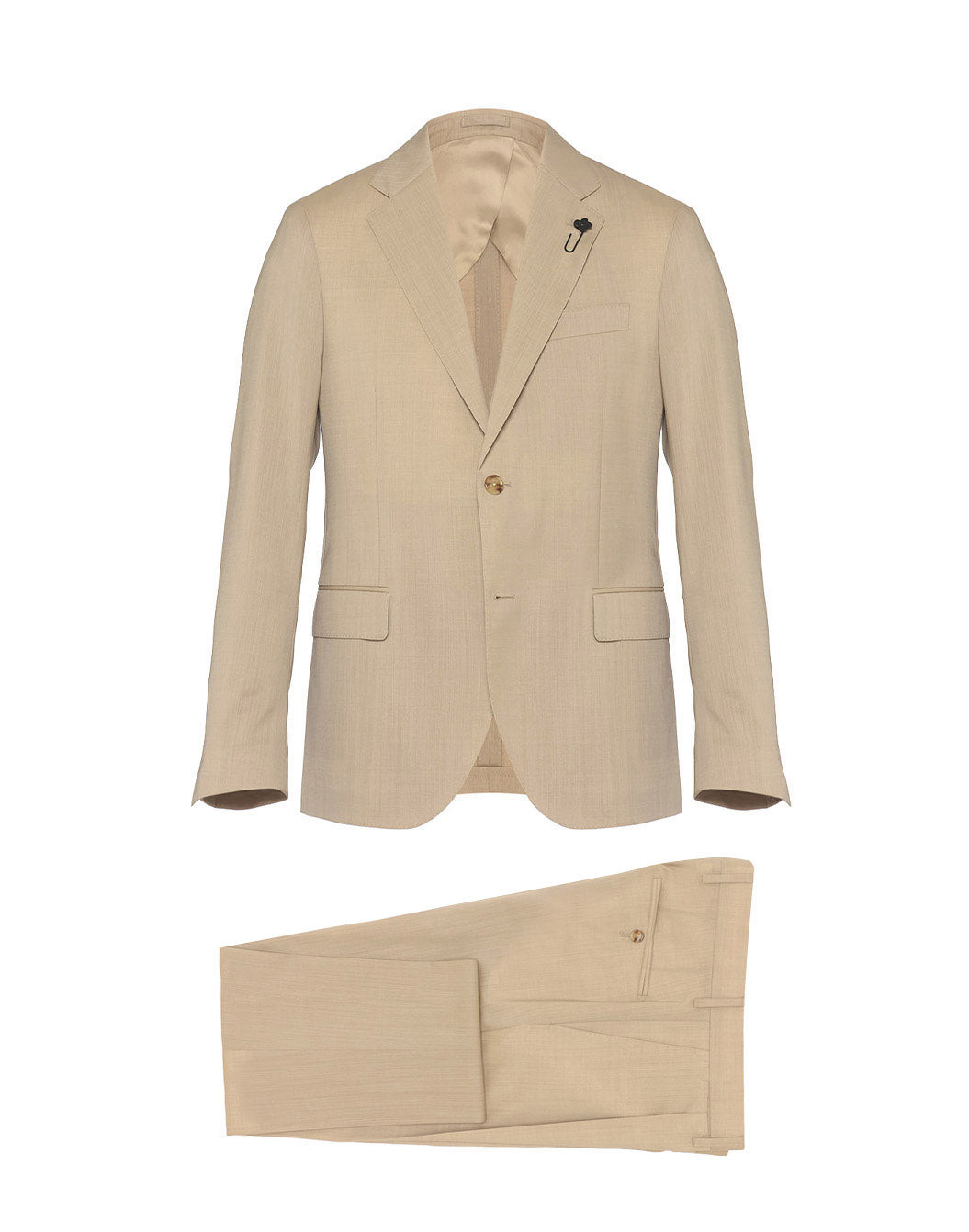 【林】LARDINI ベージュ スーツ ライトプレーンウィーブスーツ – LARDINI Online Store