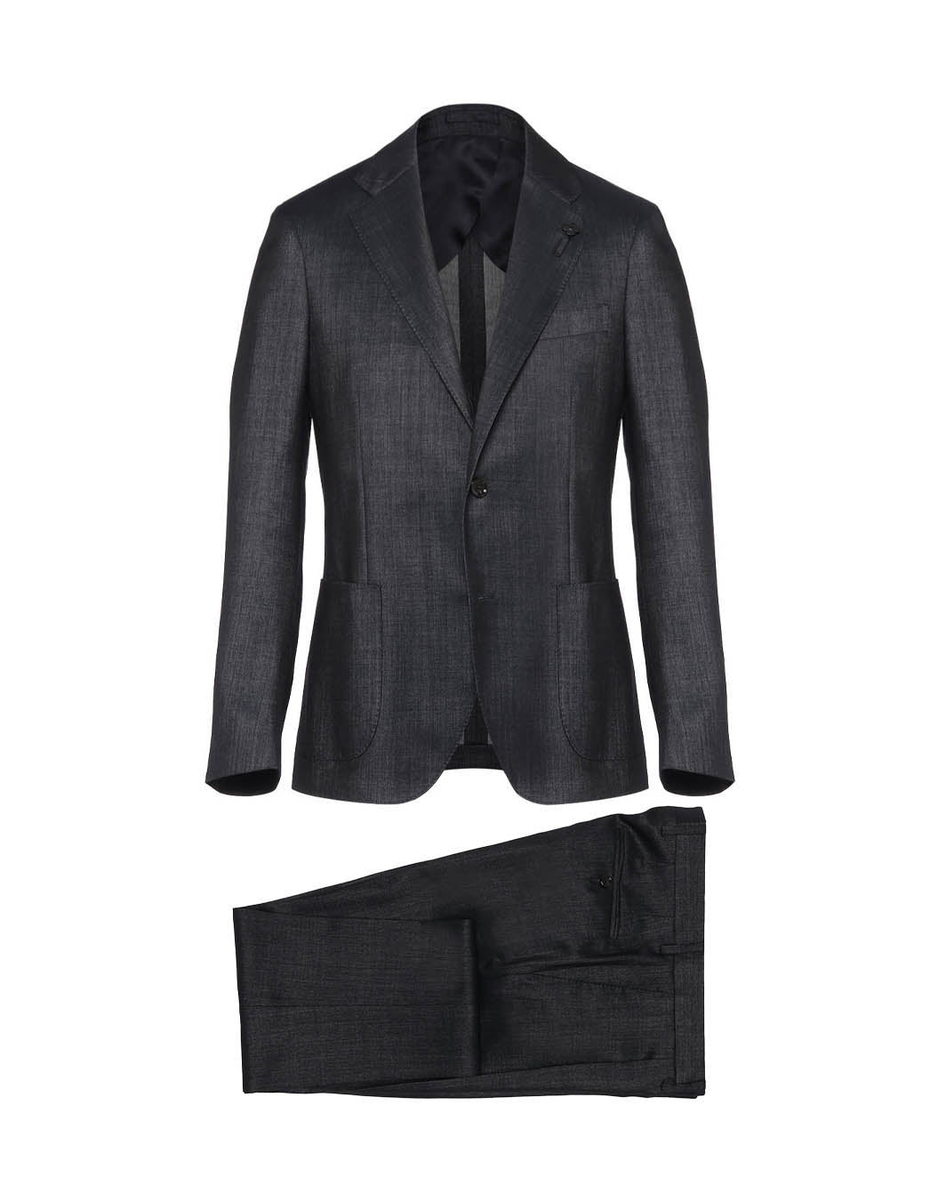 【1/10まで最終値下げ】LARDINI ウールスーツ ブラック 46 エクストラファインウールデニムスーツ – LARDINI Online Store
