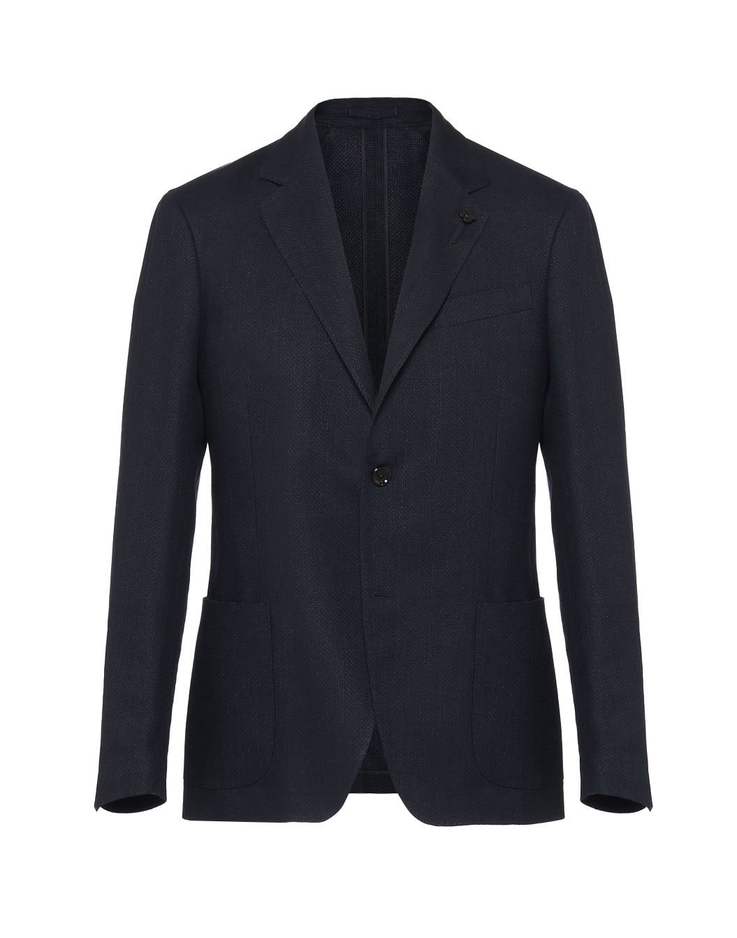 <美品>LARDINI 新ロゴ ネイビー ウール リネン シルク ジャケット48 ウールリネンメランジバスケットジャケット – LARDINI Online Store