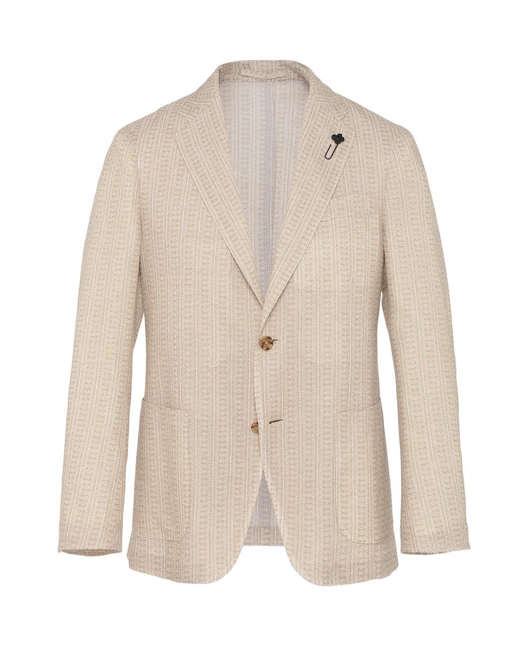 リヨセルコットン ジャカードニットジャケット – LARDINI Online Store