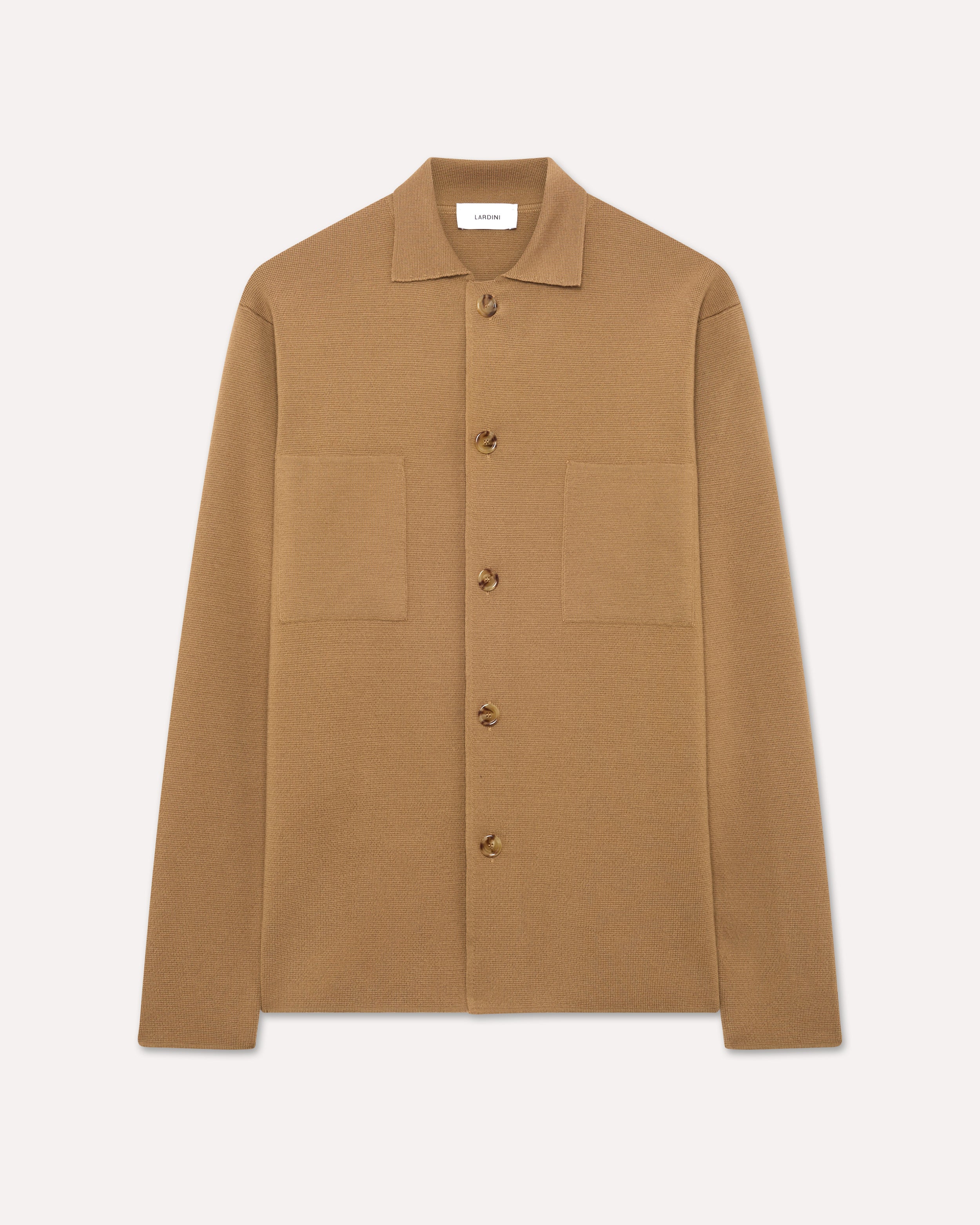 ロックピンステッチ トラッカーニットジャケット – LARDINI Online Store