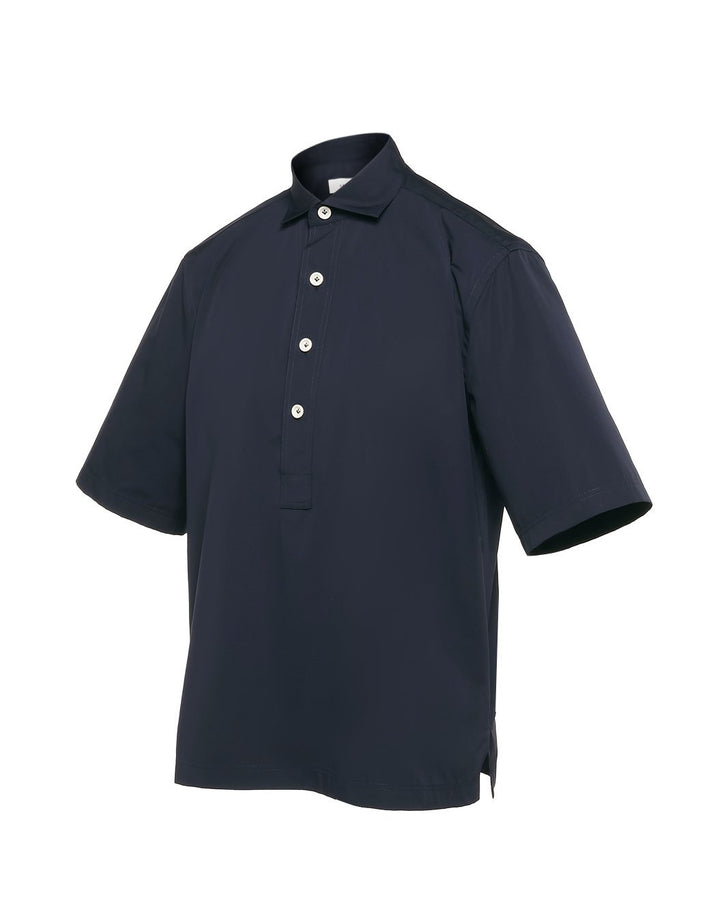 高密度コットンポプリン プルオーバーシャツ – LARDINI Online Store