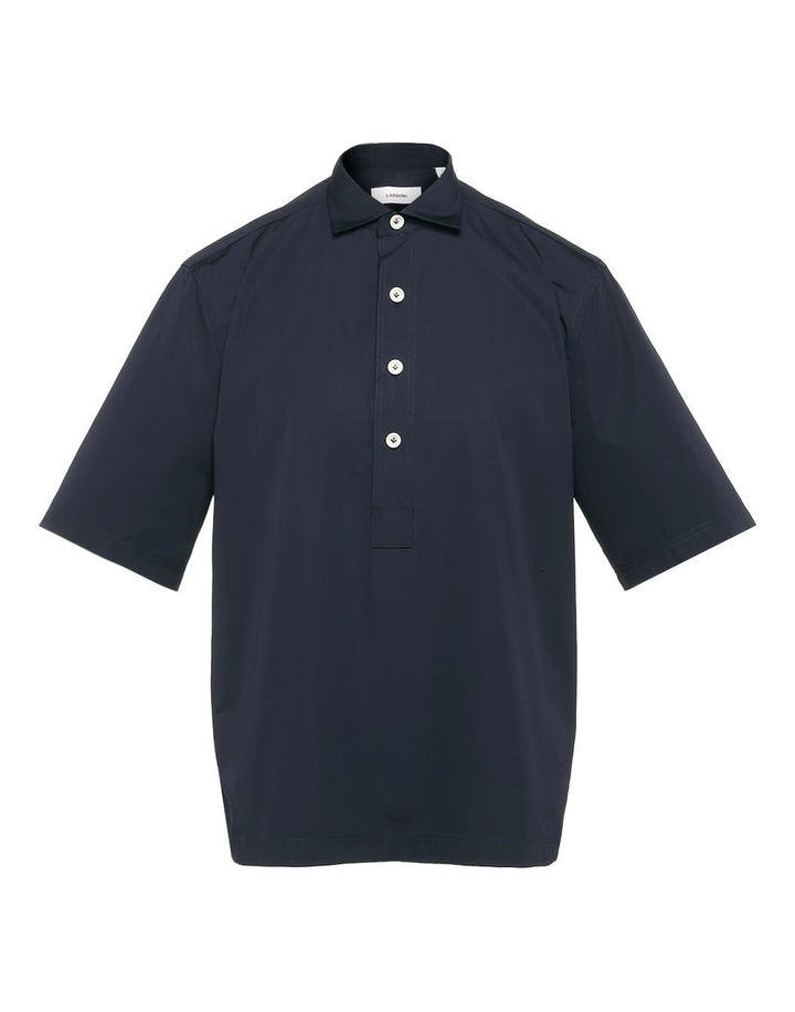 高密度コットンポプリン プルオーバーシャツ – LARDINI Online Store