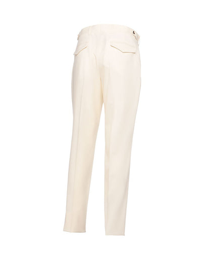 トラベルストレッチ ウールサージトラウザーズ