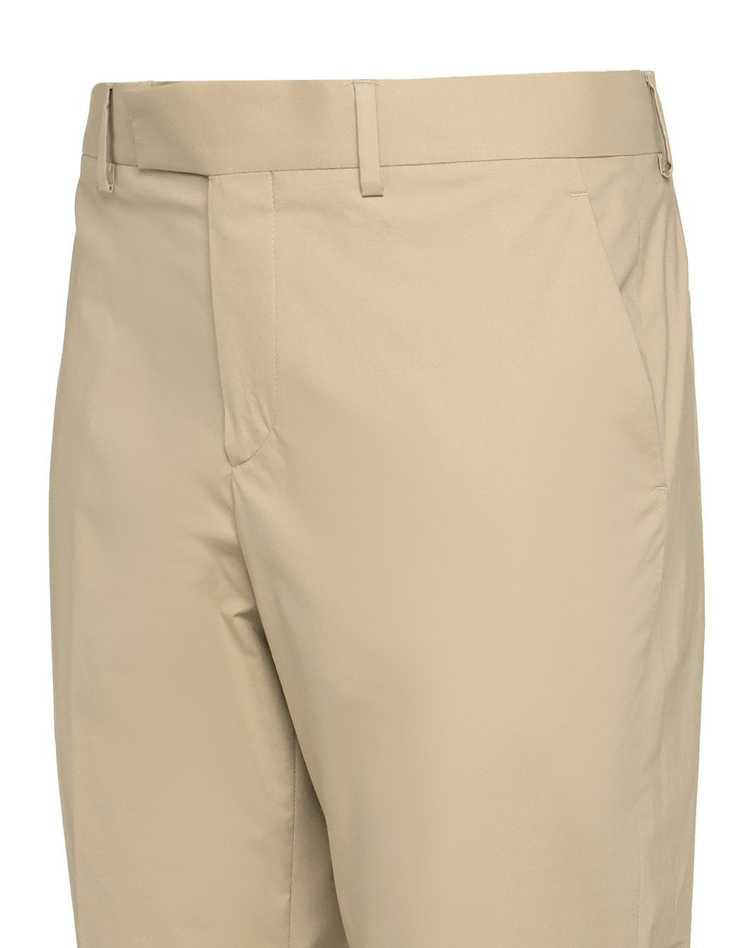 ストレッチコットンポプリントラウザーズ