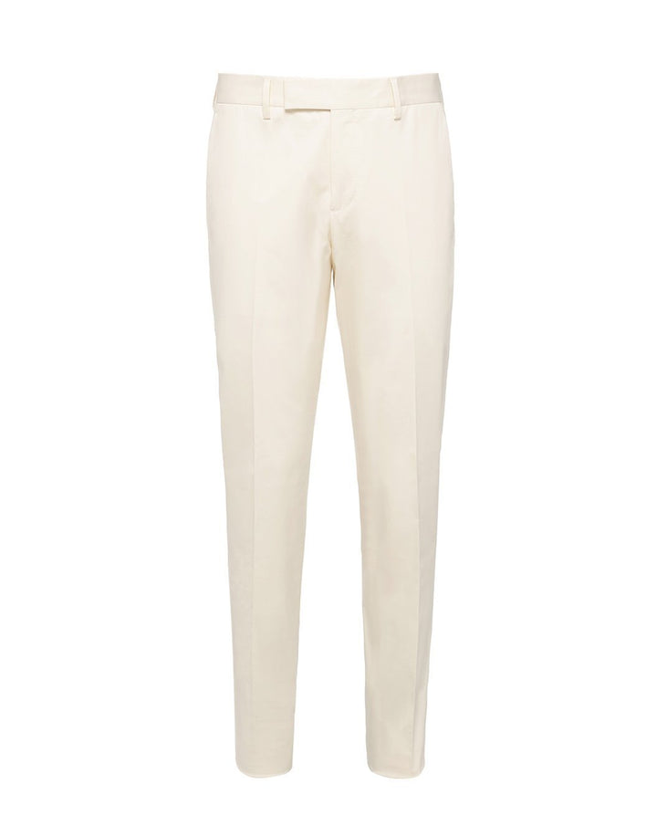【イタリア製】Brioni コットンギャバジン　カーキ　トラウザーズ ストレッチコットンギャバジントラウザーズ – LARDINI Online Store