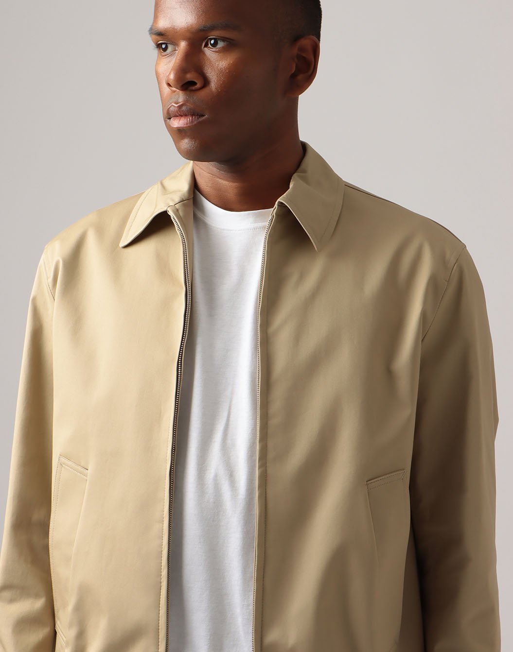 ストレッチコットンギャバジンブルゾン – LARDINI Online Store