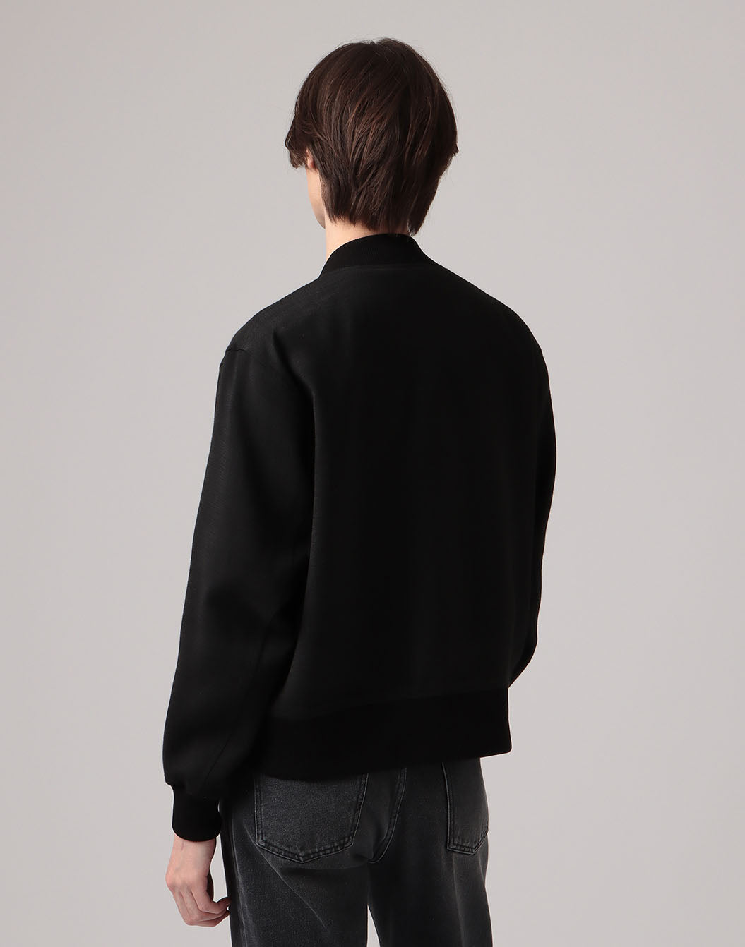 LARDINI ジャケット　ブラック LARDINI/ラルディーニ】ニットジャケット｜メンズファッション通販