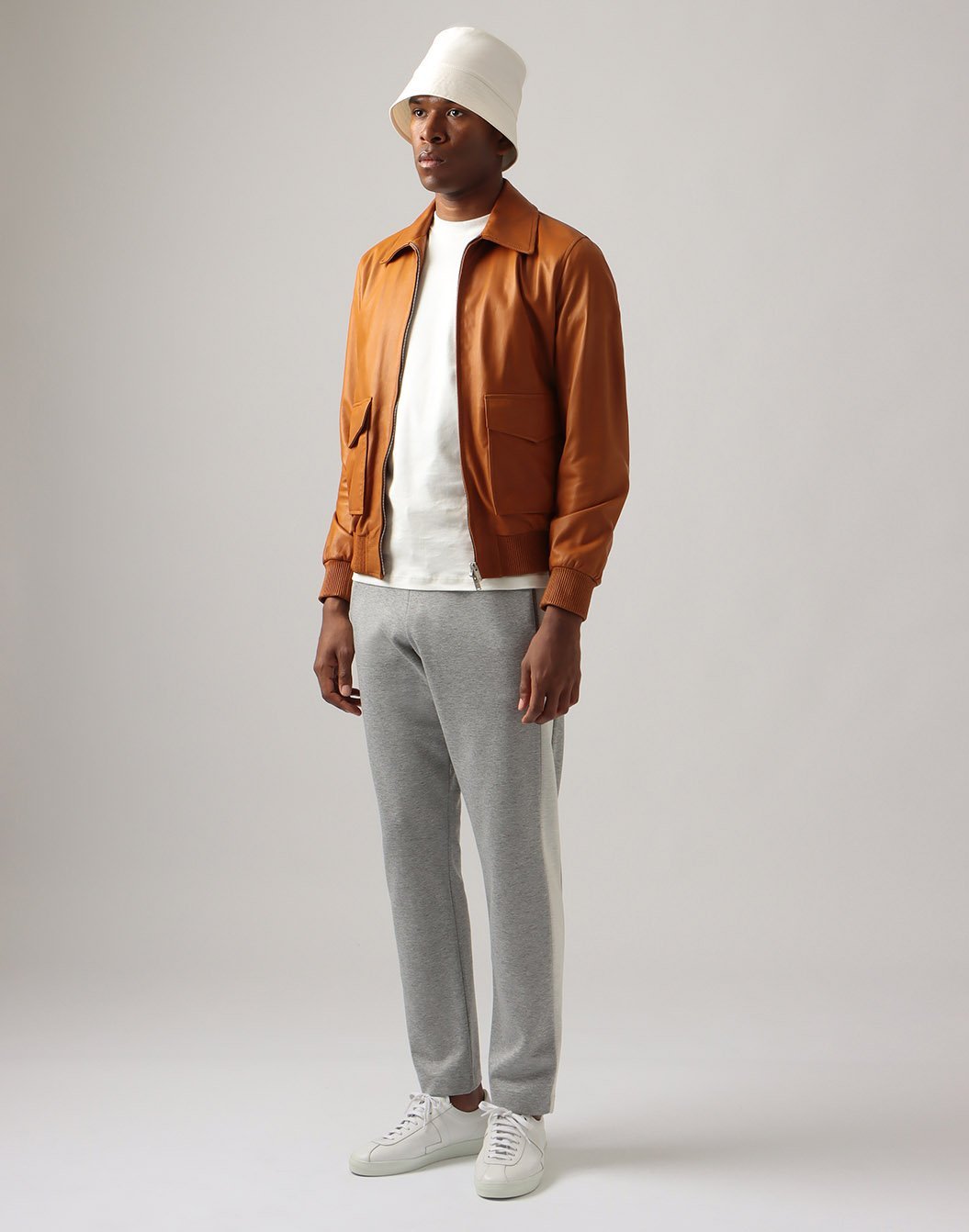 ストレッチコットンサテンハット