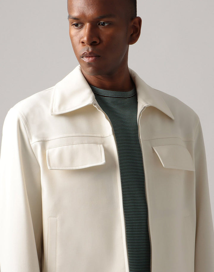 トラベルストレッチ ウールサージブルゾン – LARDINI Online Store