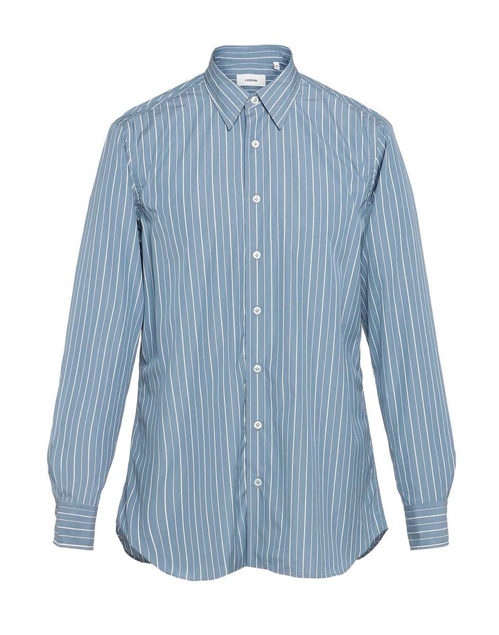 オルタネイトストライプシャツ – LARDINI Online Store