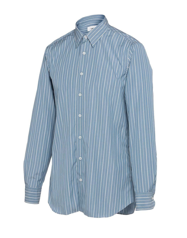オルタネイトストライプシャツ – LARDINI Online Store