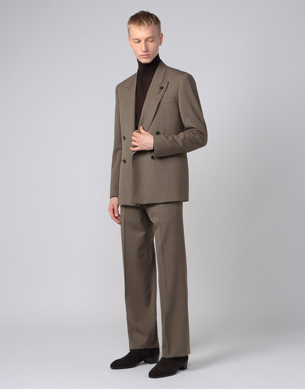 ウールストレッチ キャバレリーツイル トラウザーズ – LARDINI Online