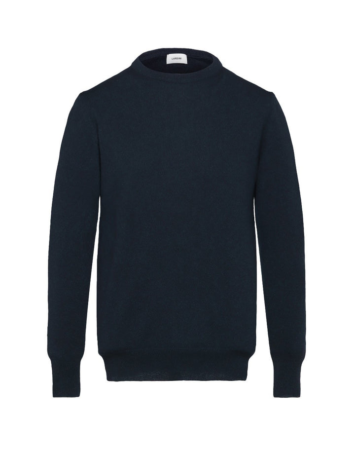カシミヤクルーネックニット – LARDINI Online Store