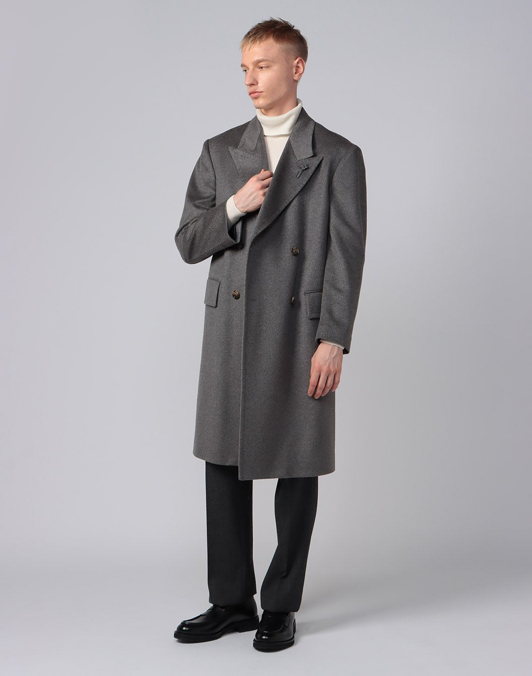 エコカシミヤビーバーコート – LARDINI Online Store