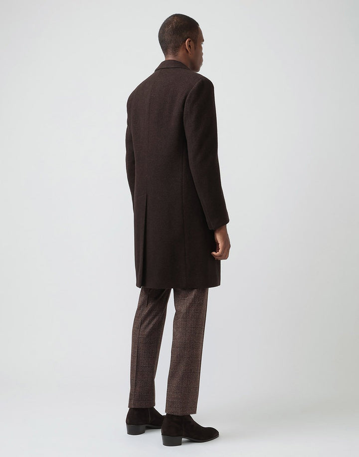 ウールシルクカシミヤブークレコート – LARDINI Online Store