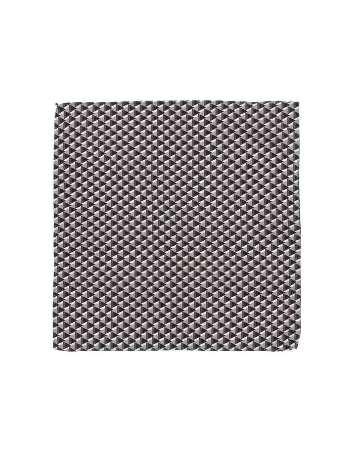 ウールシルクトライアングルプリントポケットチーフ – LARDINI Online