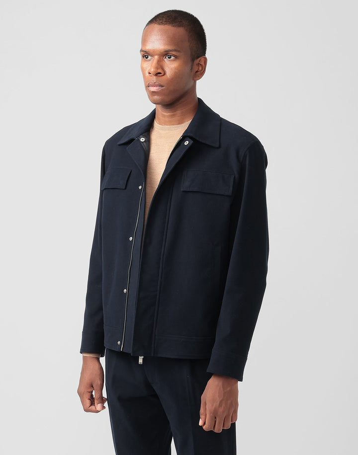 ストレッチモールスキンシャツジャケット – LARDINI Online Store