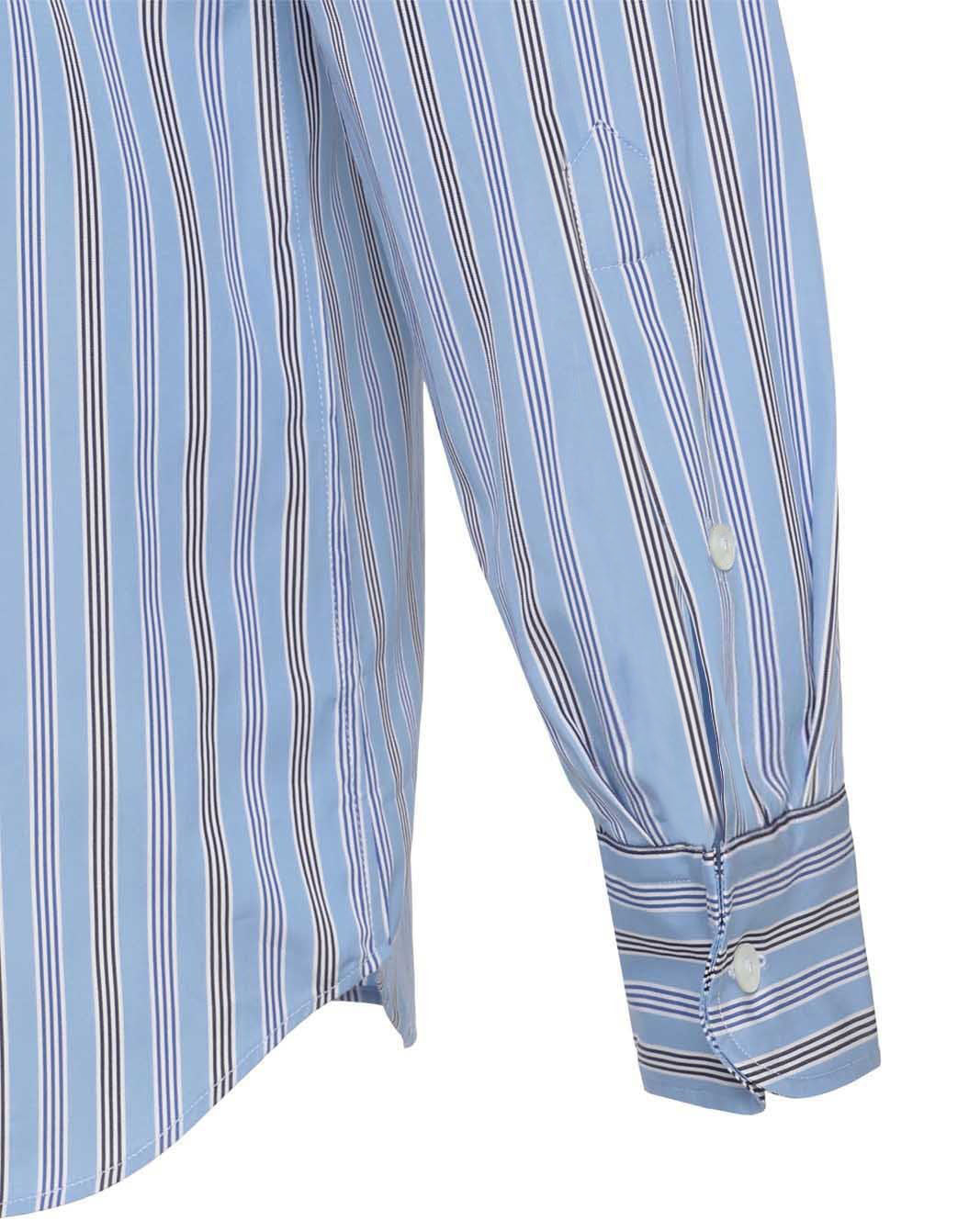 マルチストライプシャツ – LARDINI Online Store