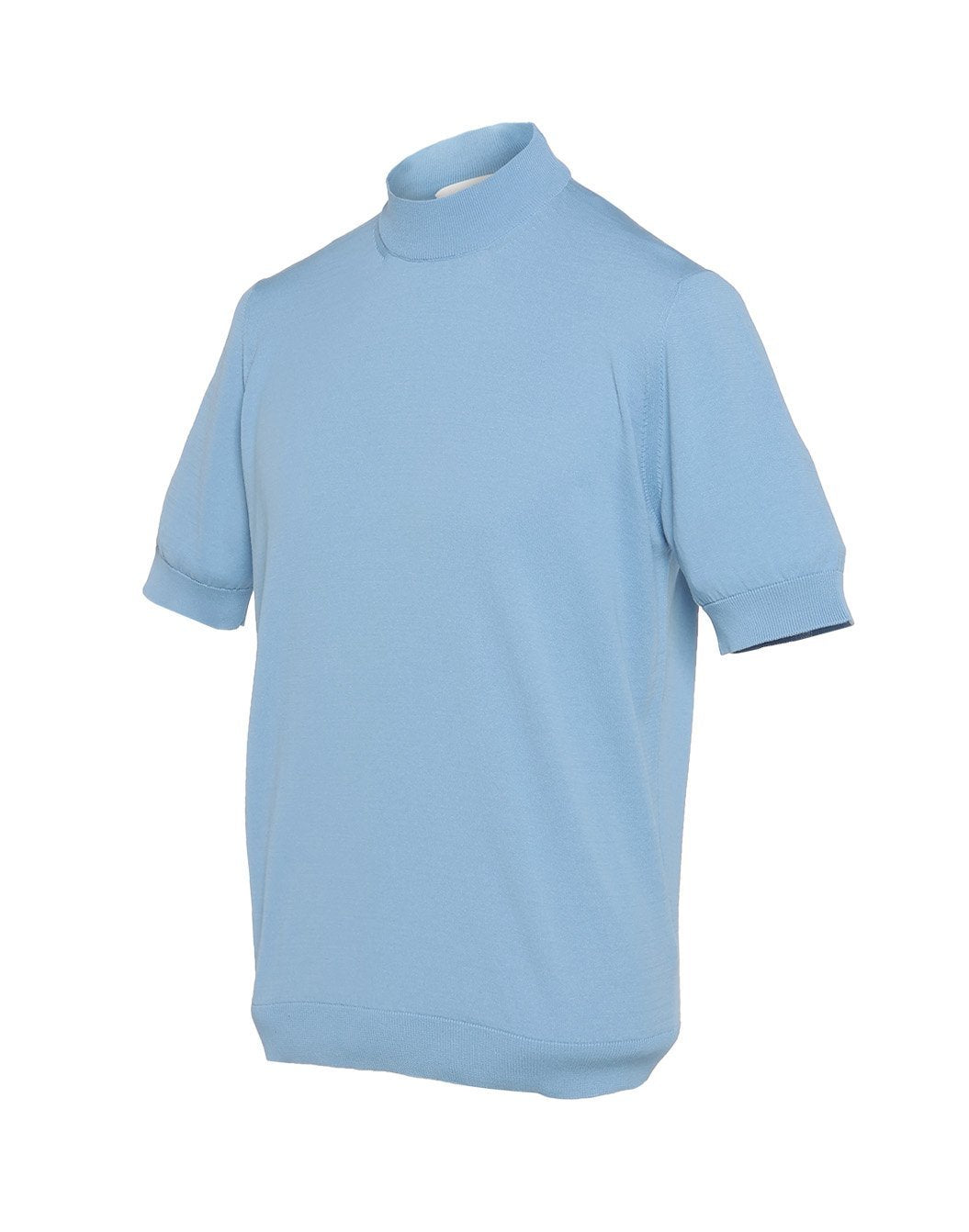 PGG◾️半袖モックネック◾️ グレー クオータージップ 半袖モックネック(MENS)