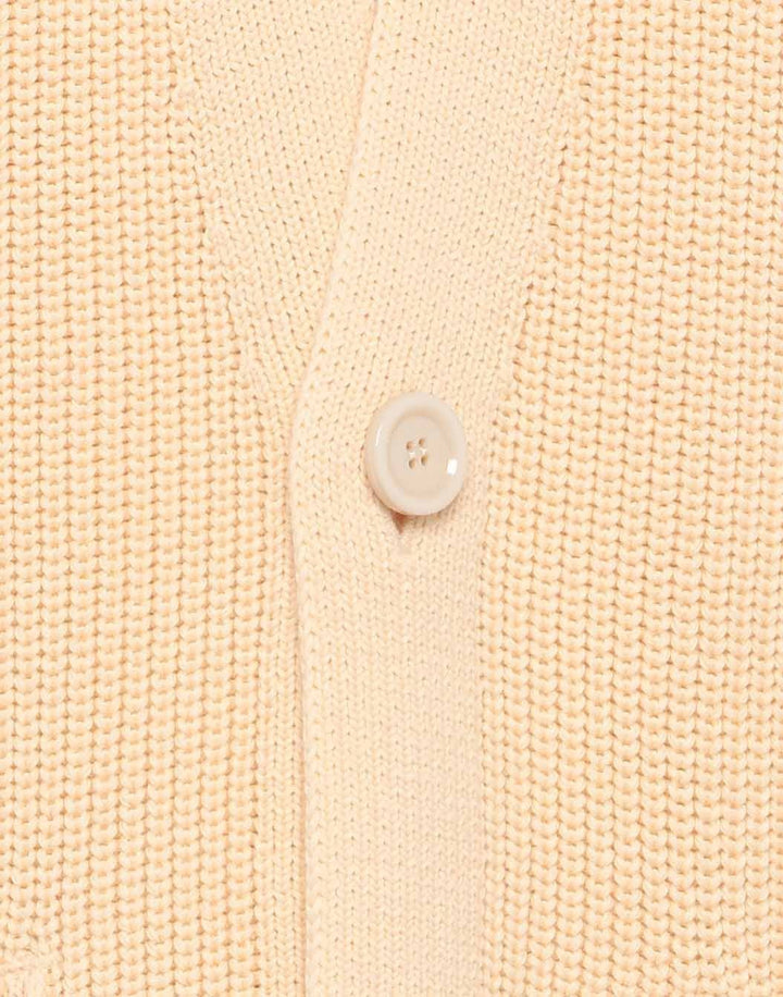 美品　LARDINI ラルディーニ　春夏　カーディガン　トップス　XS M相当 LARDINI ラルディーニ サマーニット ジャケット ダブル 12ゲージ