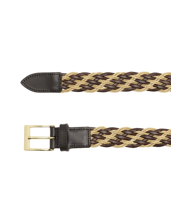 リネンレザーミックス メッシュベルト – LARDINI Online Store