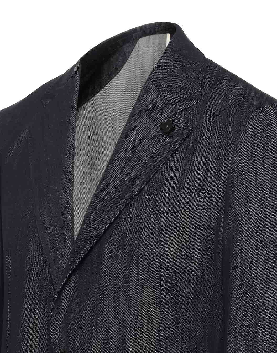 ラルディーニ デニム ジャケット グレー ラディエイト RADIATE オーバーダイデニムジャケット （グレー