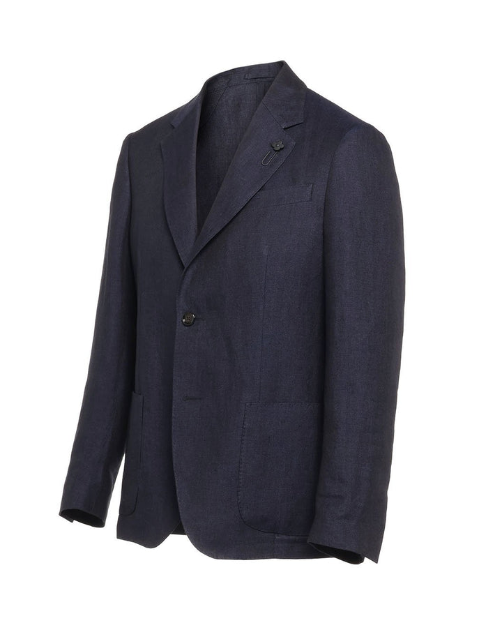 リネンヘリンボーン ジャケット – LARDINI Online Store