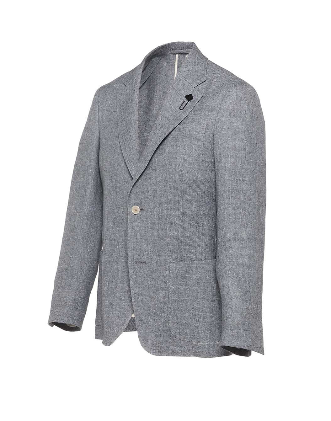 リネンウール バスケットクロスジャケット – LARDINI Online Store