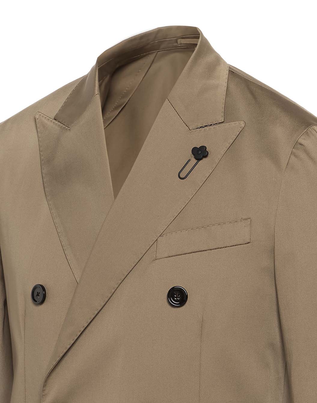コットンストレッチサテン ダブルジャケット – LARDINI Online Store