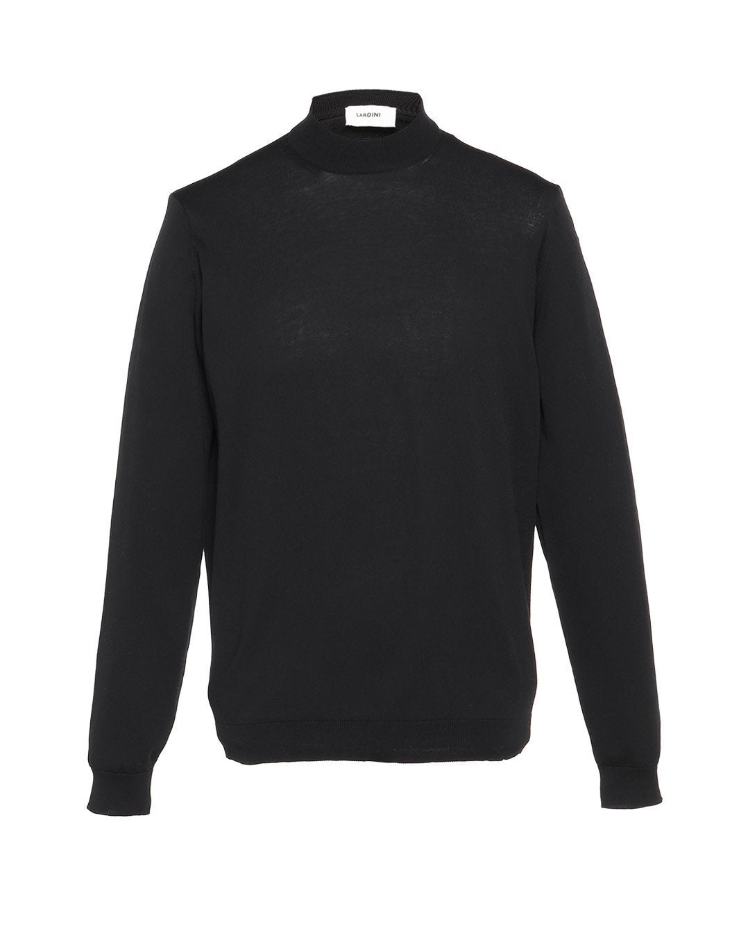コットンクレープ モックネックニット – LARDINI Online Store