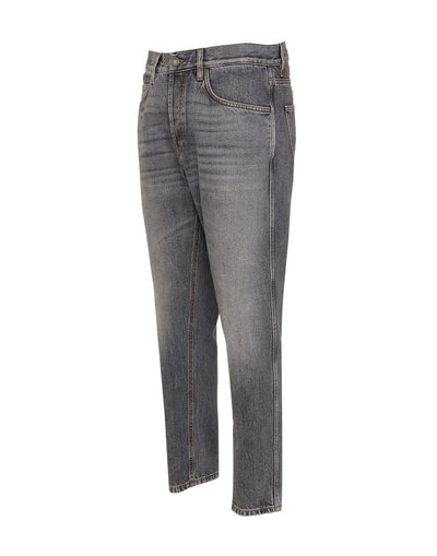 ブラックハードウォッシュデニム