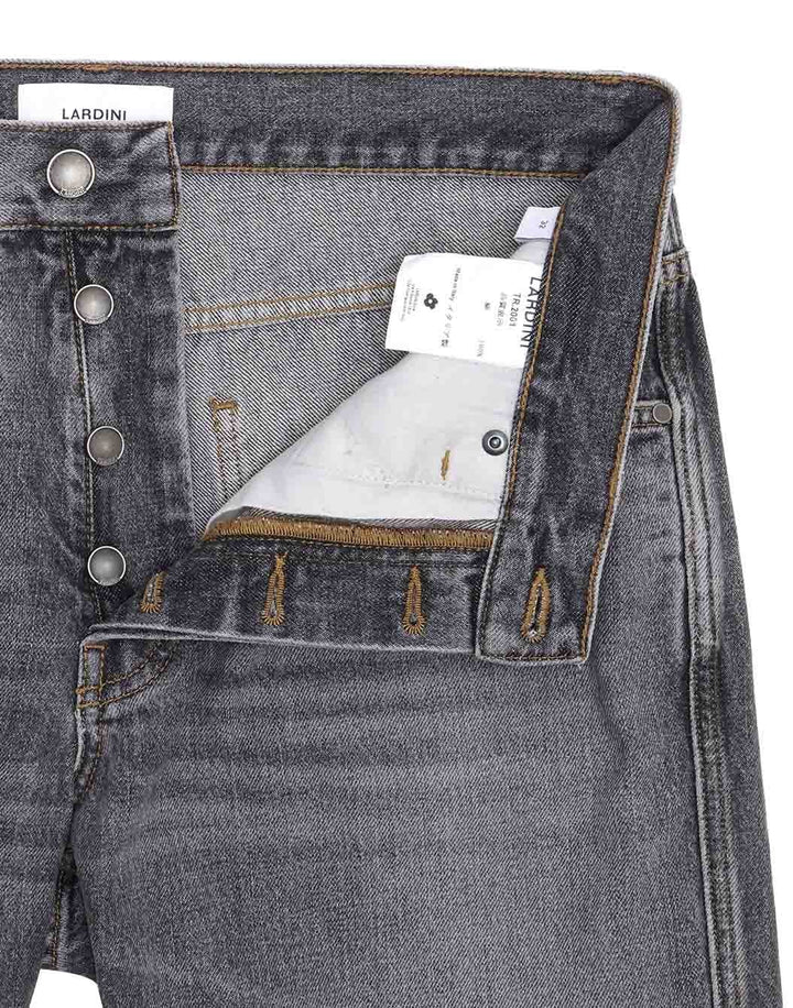 ブラックハードウォッシュデニム – LARDINI Online Store