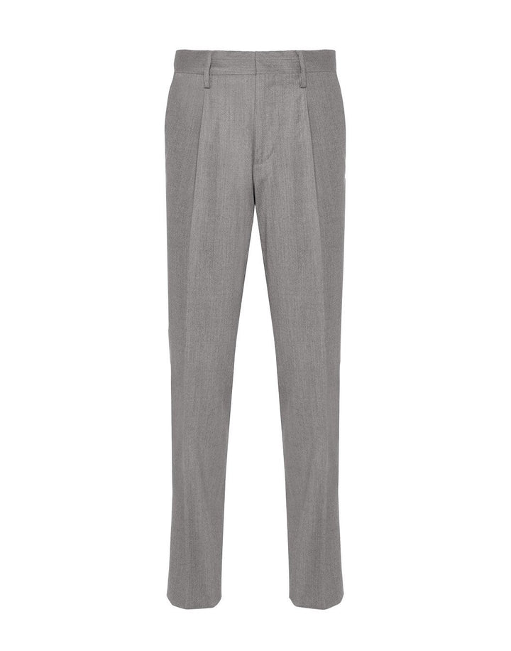 ウールカシミヤ ストレッチフランネル トラウザーズ – LARDINI Online