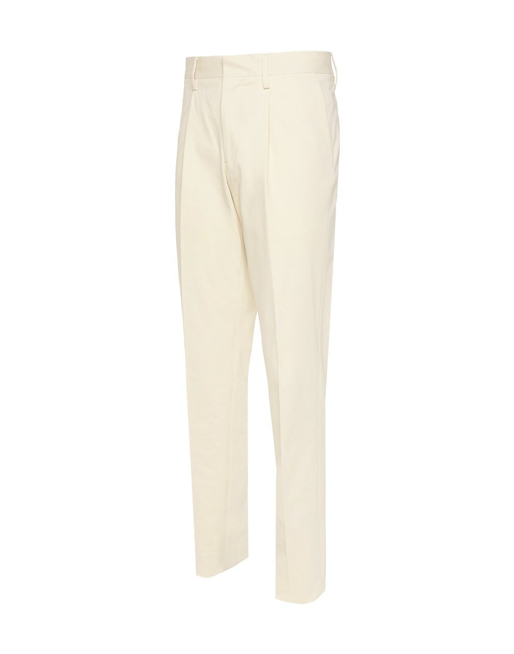 コットンストレッチ ツイルトラウザーズ