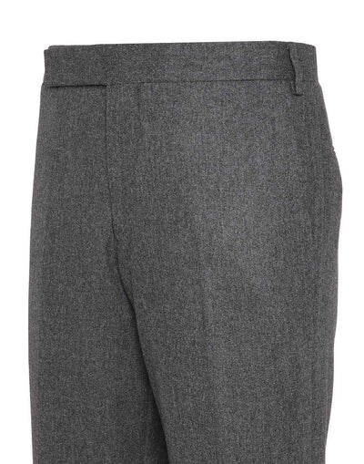 ウールカシミヤ ライトフランネル トラウザーズ