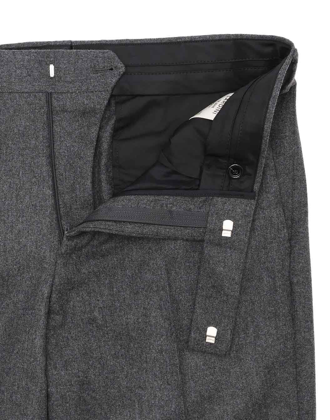 ウールカシミヤ ライトフランネル トラウザーズ