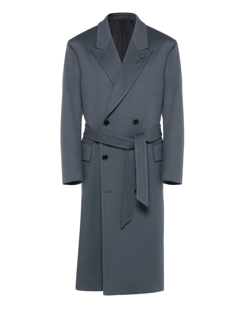 <美品>LARDINI 新ロゴ ネイビー ウール ロング ベルデットコート 48 ウールビーバー ベルテッドコート – LARDINI Online Store