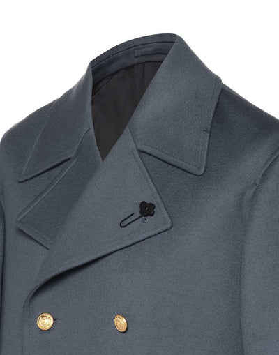 メタルボタン ショートピーコート