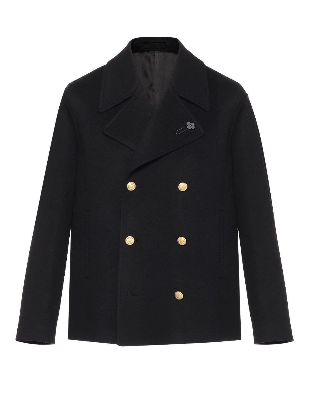 メタルボタン ショートピーコート – LARDINI Online Store