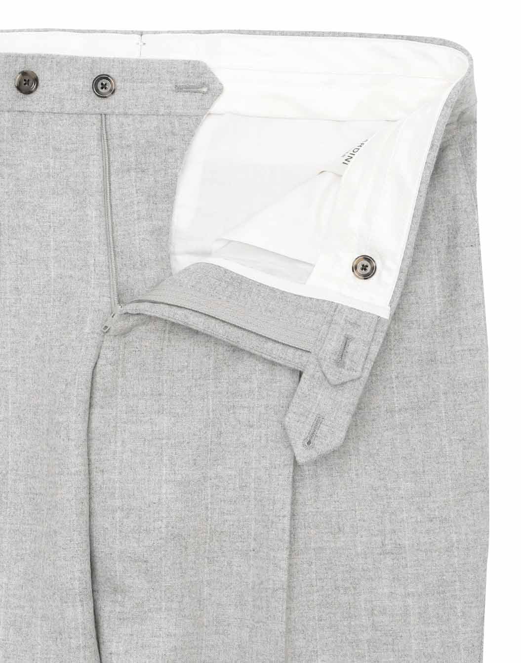 ウールカシミヤ ライトフランネル ストライプスーツ – LARDINI Online