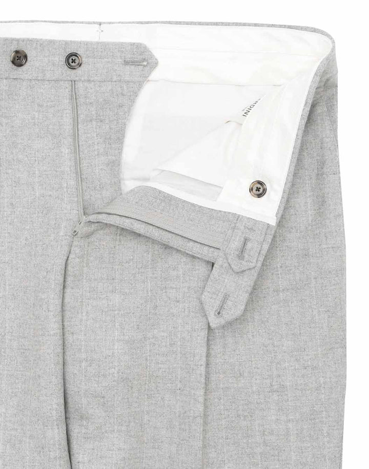ウールカシミヤ ライトフランネル ストライプスーツ – LARDINI Online
