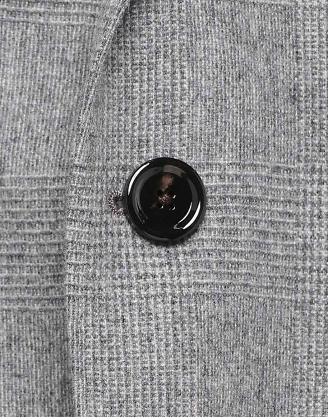 ウールカシミヤ ライトフランネル グレンチェックスーツ